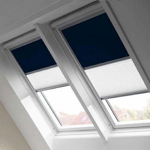 VELUX Verdunkelung PLUS: VerdunkelungsRollo+Faltstore integ.