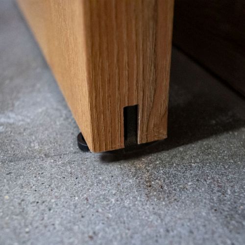 SCHULTE Holzschiebetür | 38mm MDF offene Laufschiene