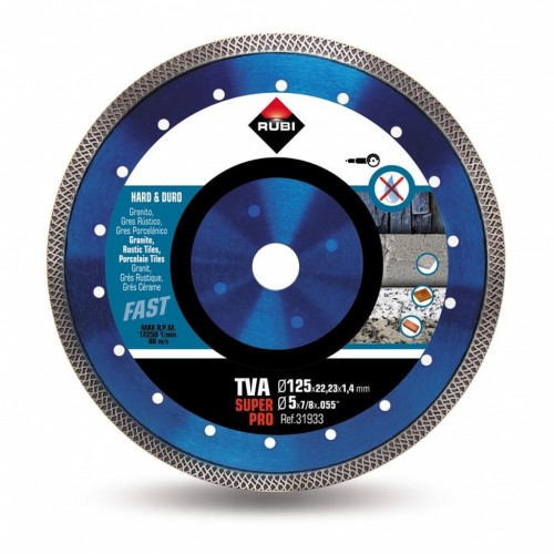 RUBI Diamanttrennscheibe TVA 125 SUPERPRO 125 mm Ø