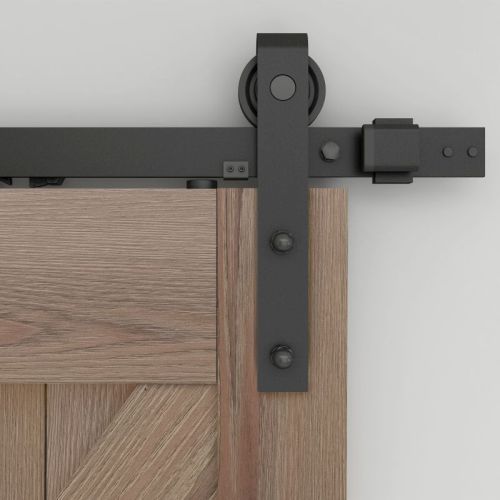 SCHULTE Holzschiebetür | 38mm MDF offene Laufschiene