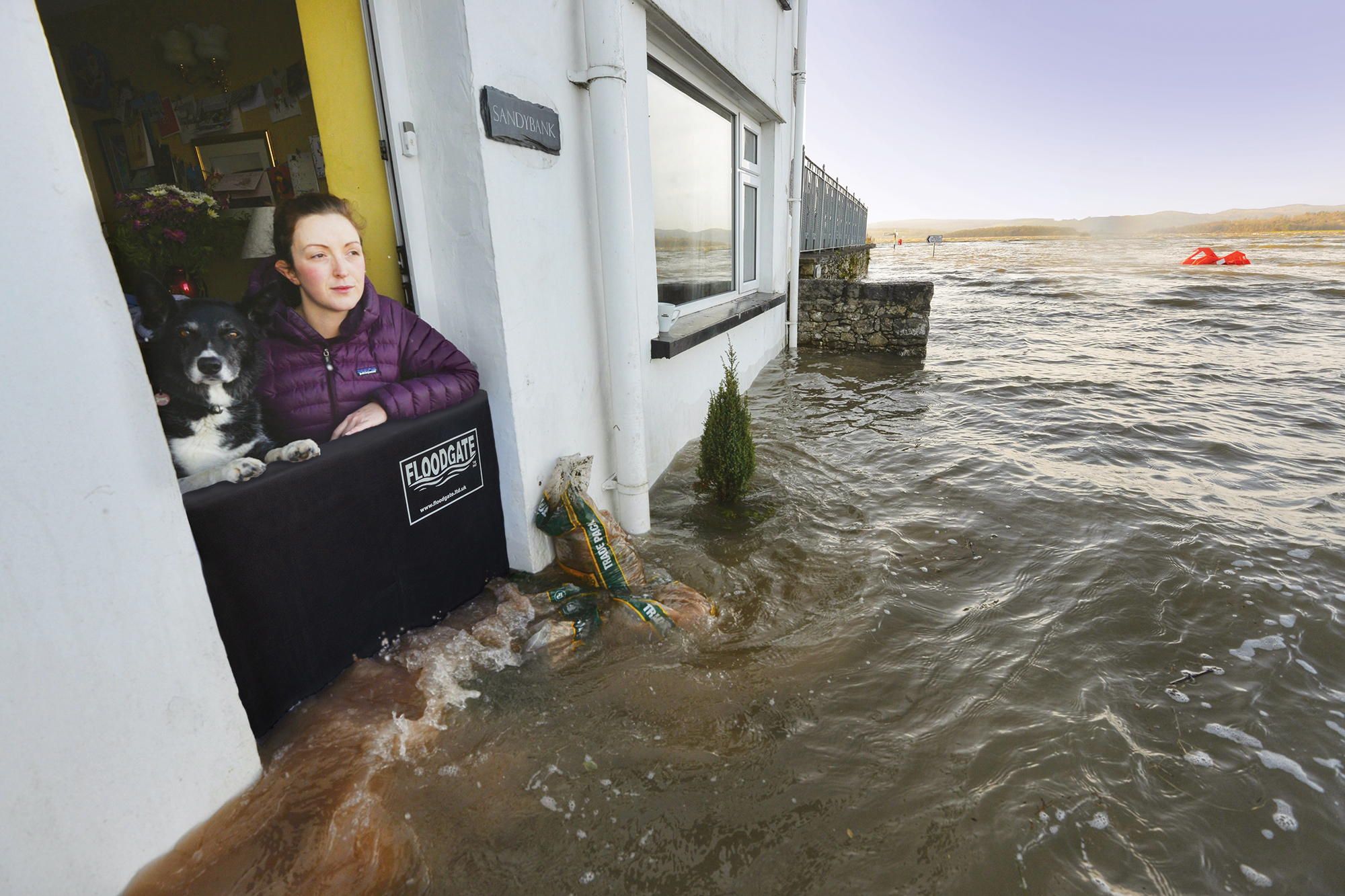 Öko-Tec Türsperre Floodgate | Mobiler Hochwasserschutz | XS